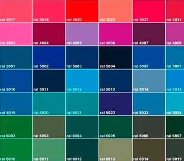 Palette couleur Thiebaut